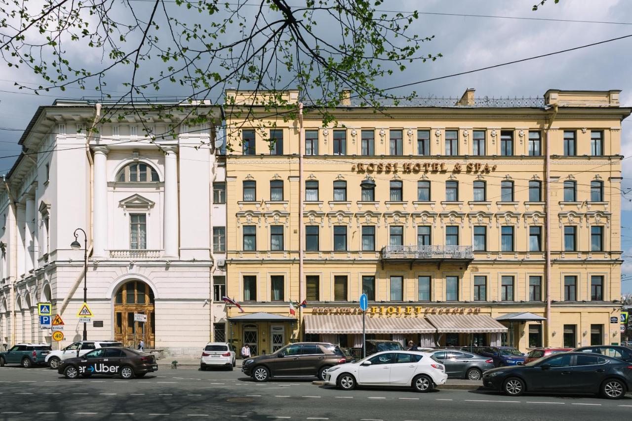 Rossi Boutique Hotel Sankt Petersburg Exterior foto